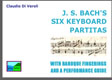 Bach Six Keyboard Partitas Fingered